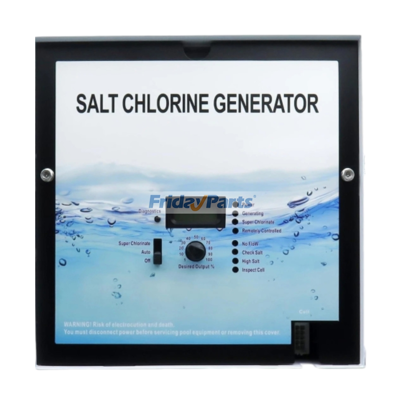 Steuereinheit GLX-CTL-RITE W3AQR3 für Hayward Elektronischen Salzwasser-Chlorgenerator AQR Goldline AquaRite