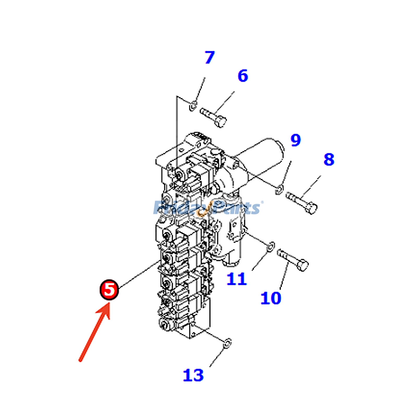 Control Valve for Loader