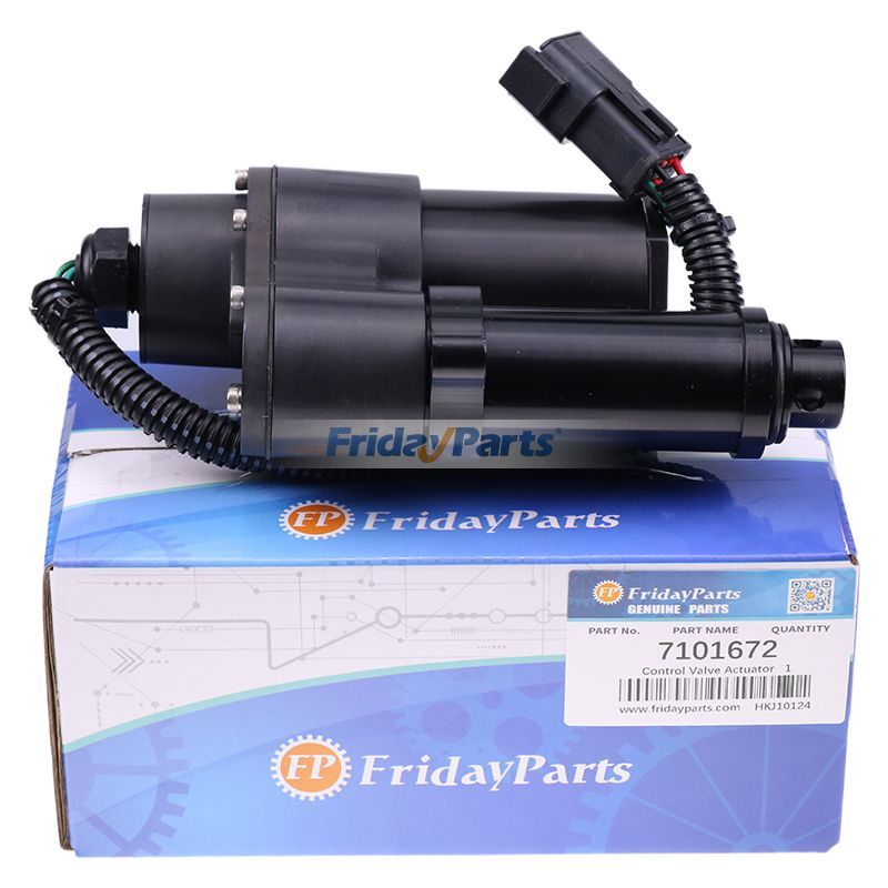 FridayParts コントロールバルブアクチュエーター 7101672 Bobcat 753 873 883 963 A220 A300 A770 S100 S130 S185 S205 S220 S250 S300 S330 S510 用
