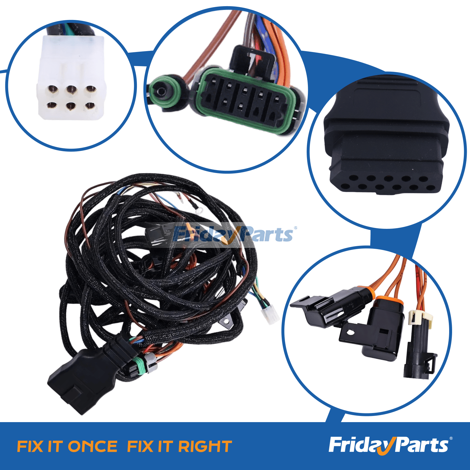  Control Harness for Western Fisher Snowplow For OTHER BRAND