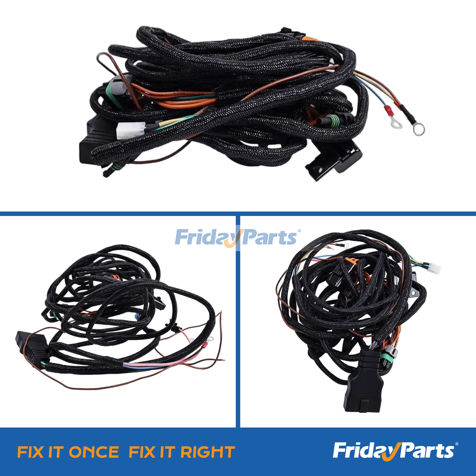 FridayParts Control Harness for Western Fisher Snowplow