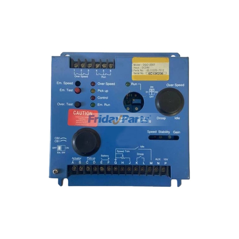 Controlador 65.11220-7012 para governador elétrico marítimo Doosan