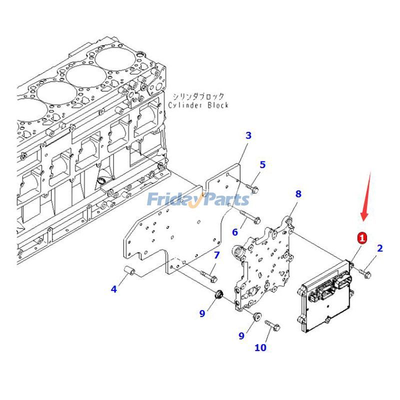 Controller Assembly for Engine