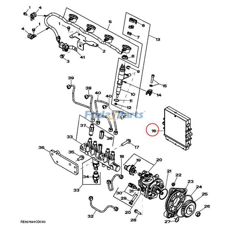 エンジン コントローラ ECU バックホー