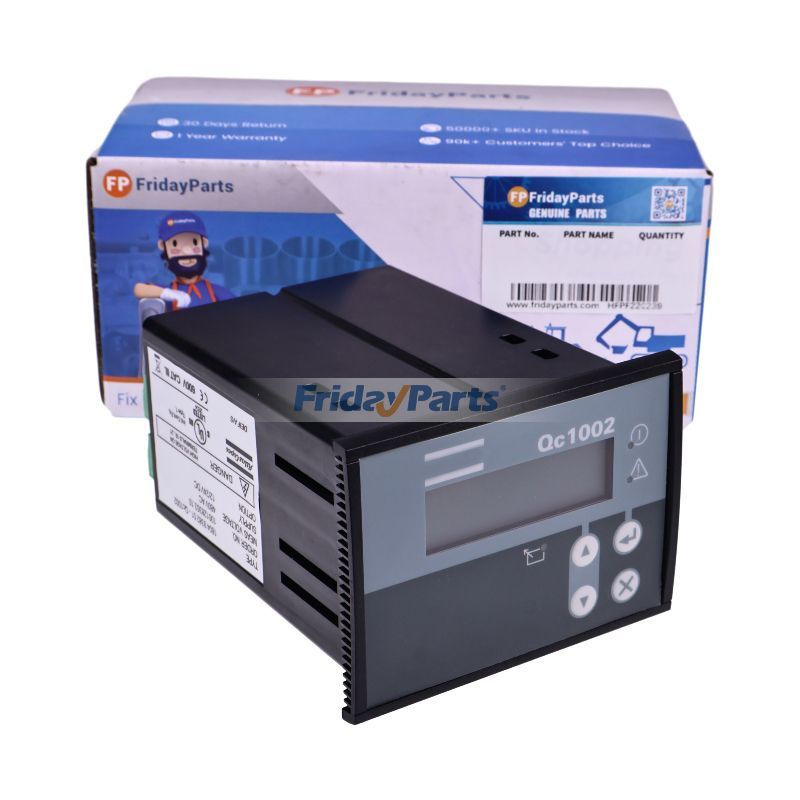 Controlador QC1002 1604938201 para compressor de ar Atlas Copco QAX QAS