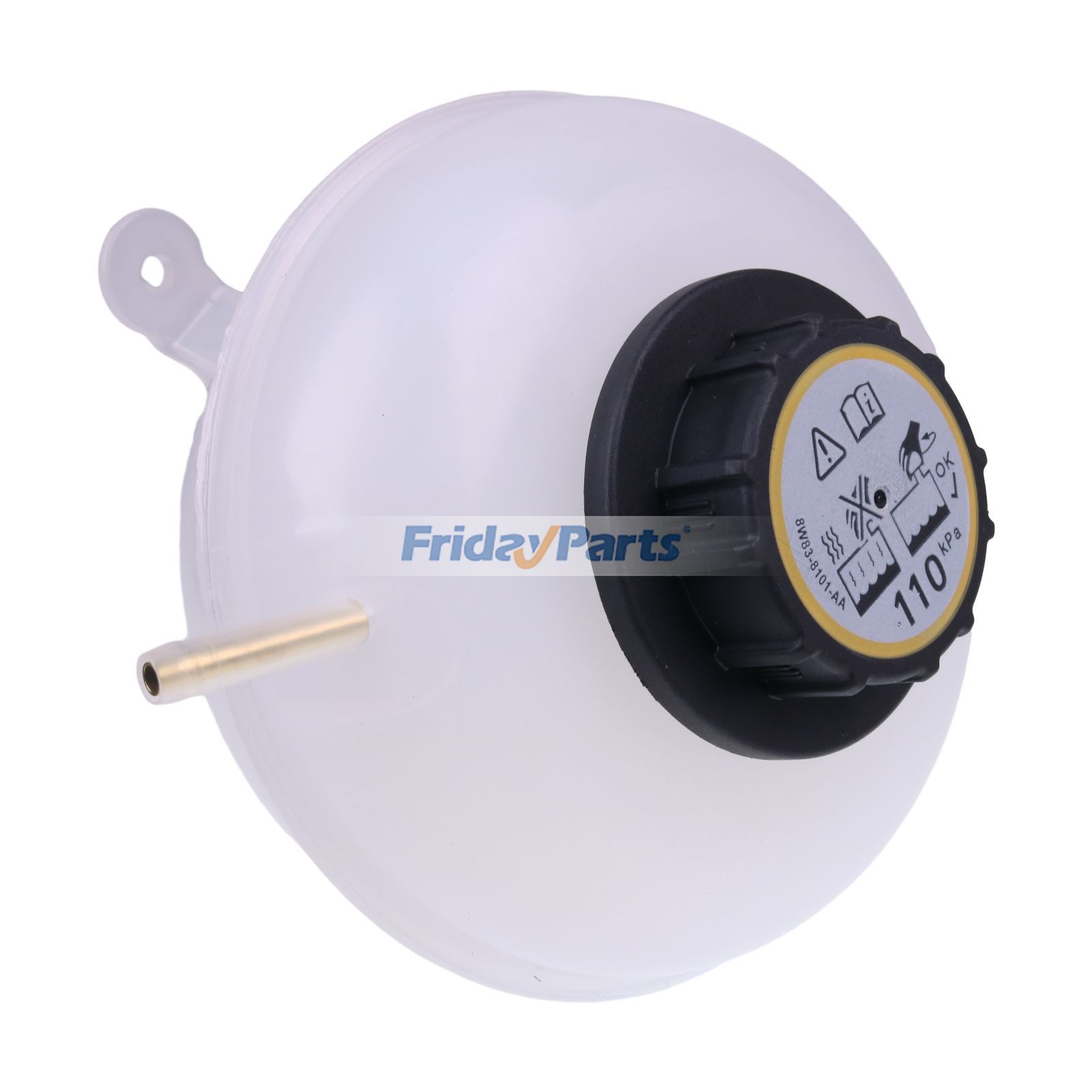 Coolant Expansion Tank with Cap for Vehicle