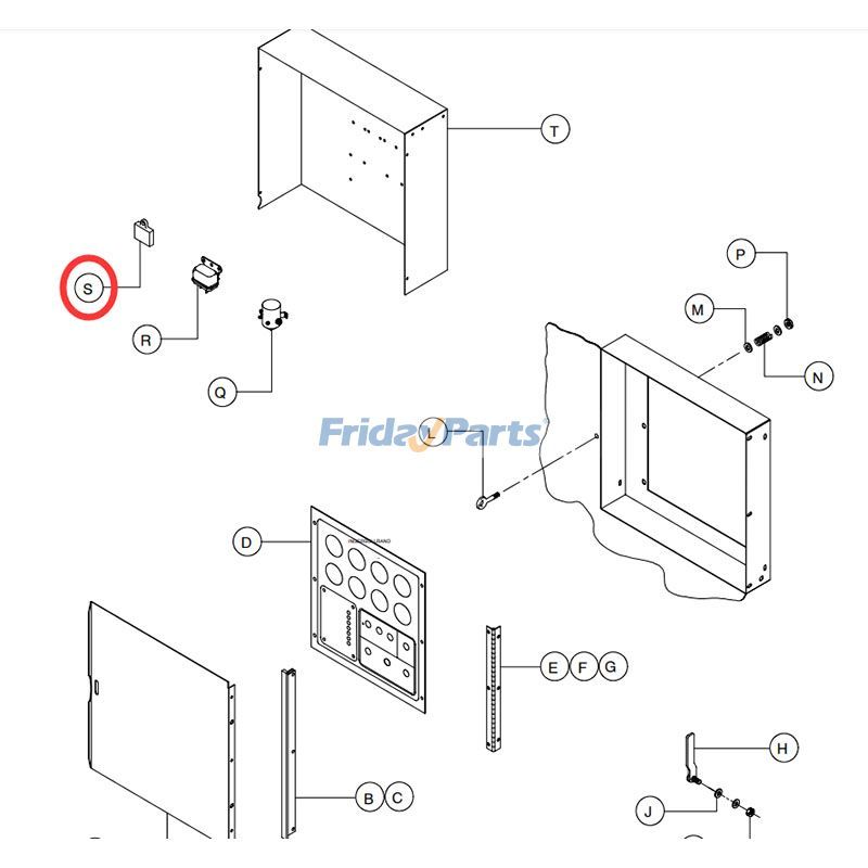 Módulo de alarma de nivel de refrigerante 36892370 para compresor de aire Ingersoll Rand XP750WCU XP825WCU HP675WCU HP750WCU HP935WCU XP1050WCU