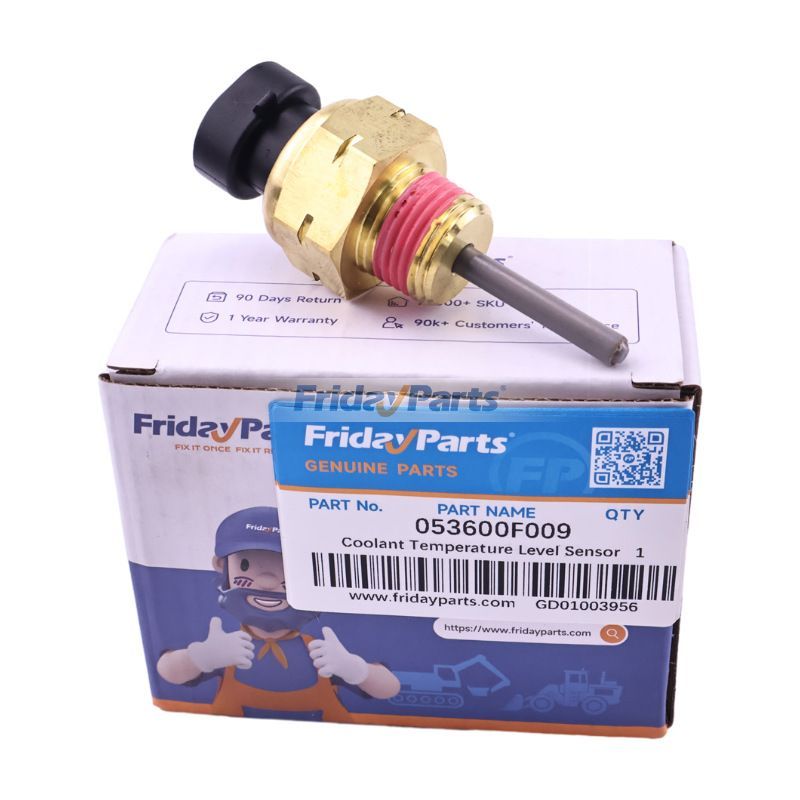 Sensor de nivel de temperatura del refrigerante 053600F009 para motores Perkins 2306 2506 2806