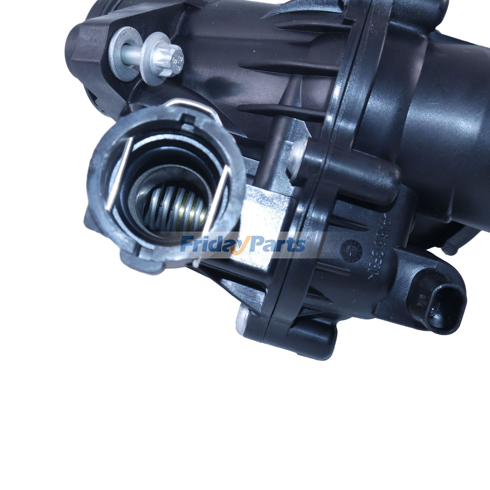 Repuesto Conjunto de carcasa del termostato del refrigerante 2742000715 2742003400 para Mercedes W205 W213 W253 M274 E300 GLC300 SLC300 C300 2015-2019 compatible con Vehículo Para Mercedes Benz FridayParts