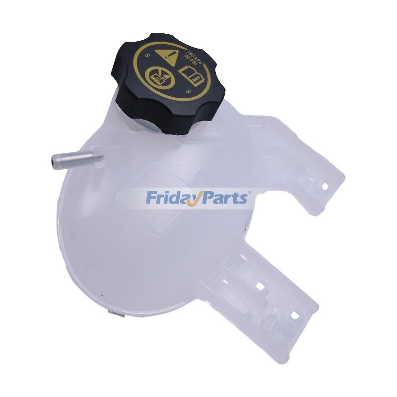Vase d'expansion de liquide de refroidissement avec bouchon 68327756AA pour Jeep 2014-2021 Renegade 2017-2022 Compass Flat 2014-2021 500X