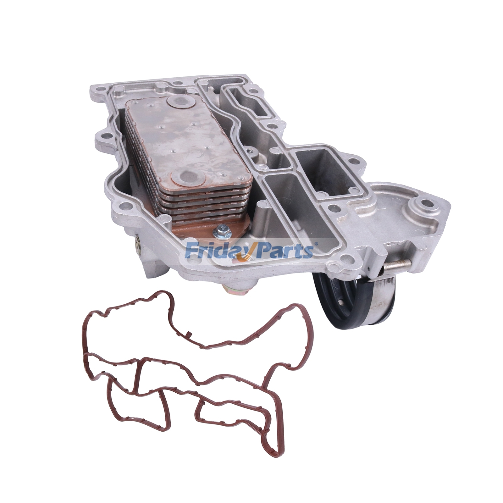 Conjunto de enfriador con sello 320/04147K 320/04209 para cargadora JCB 1400B 1550B 1600B 1700B 214 215 216 217 3C 3CX 3D