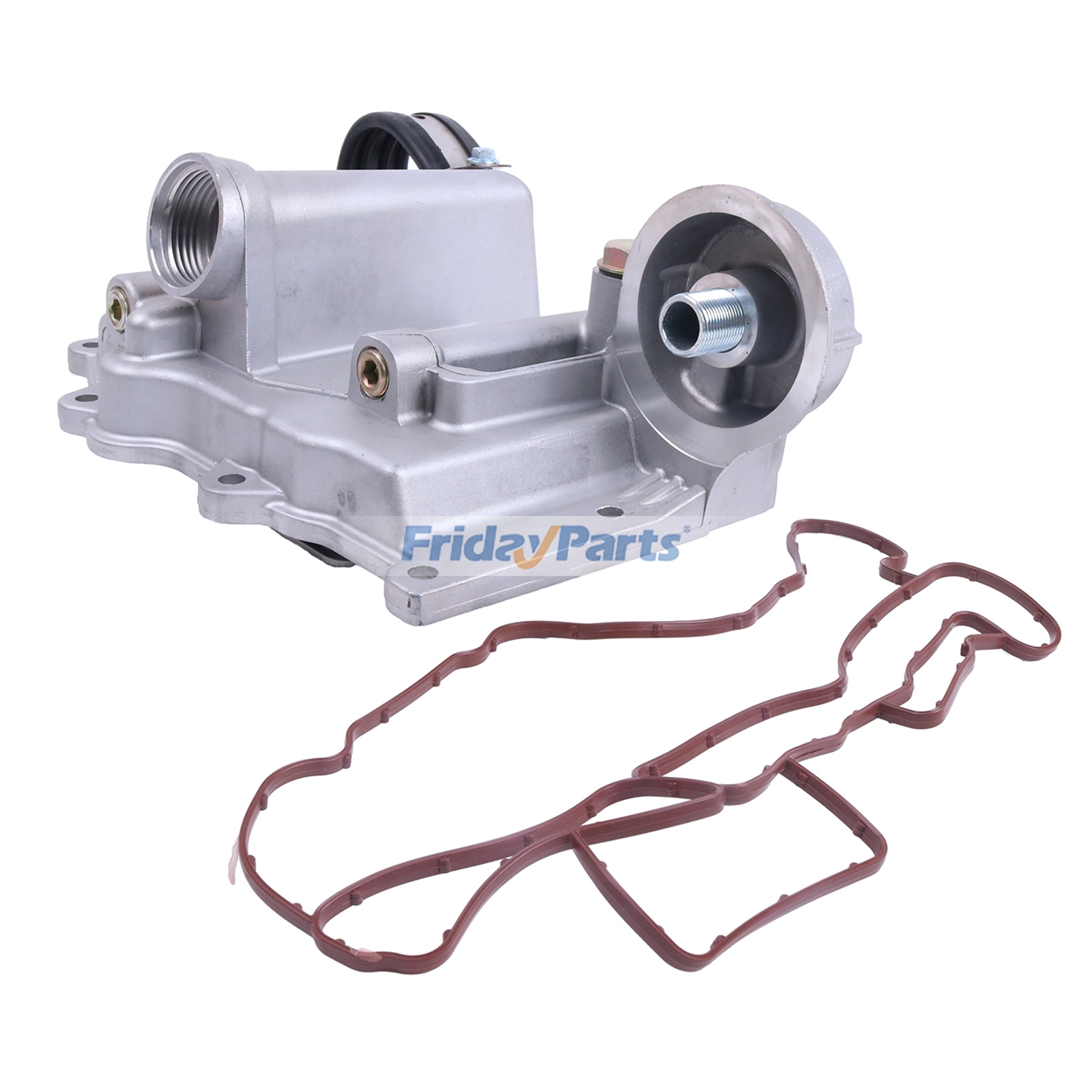 Repuesto Conjunto de enfriador con sello 320/04147K 320/04209 para cargadora JCB 1400B 1550B 1600B 1700B 214 215 216 217 3C 3CX 3D compatible con Motor,Pala cargadora Para JCB FridayParts