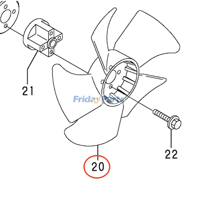 FridayParts Lüfter