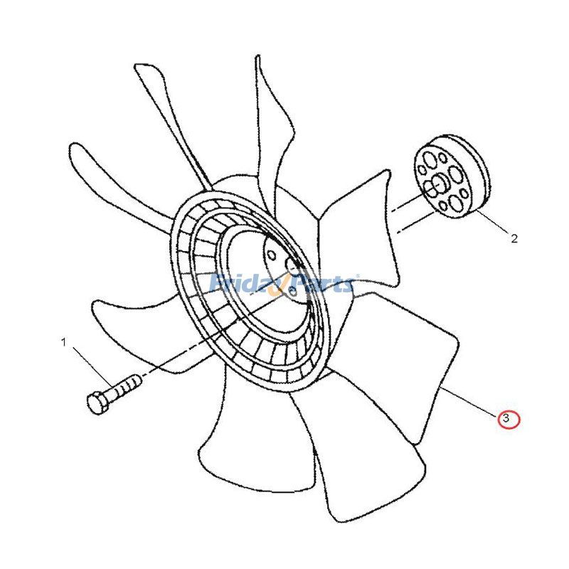Kühlerlüfter Caterpillar CATFür CAT