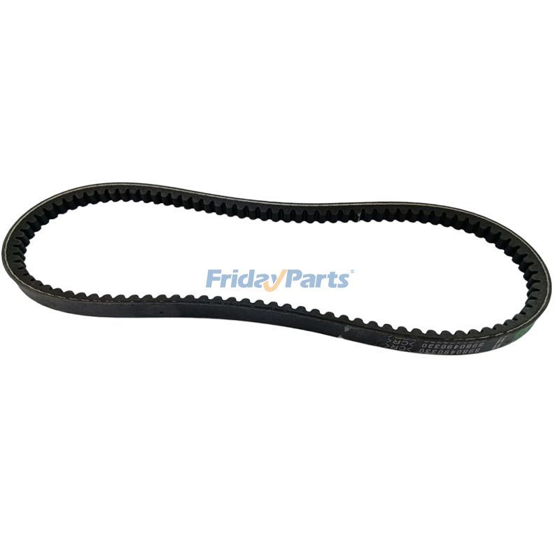 Correa del ventilador de refrigeración 8980952030 para motor Isuzu 4LE1 4LE2 Excavadora John Deere 75D 85D de FridayParts
