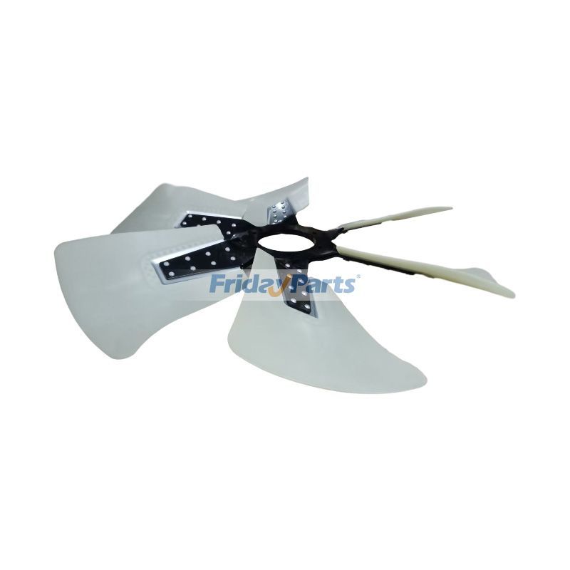 Pale de ventilateur de refroidissement 4670618 pour moteur Isuzu 6UZ1 6WG1 Excavatrice John Deere 450DLC 470GLC 670GLC 850DLC 870GLCpourPour JOHN DEERE