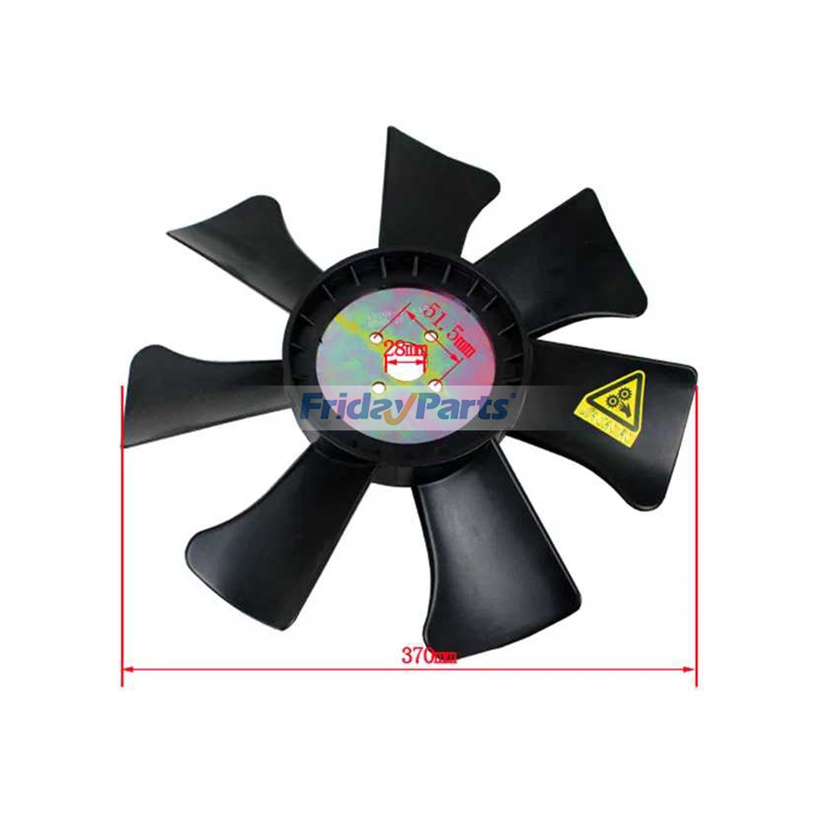 Pale de ventilateur de refroidissementpour Moteur,Chariot Élévateur