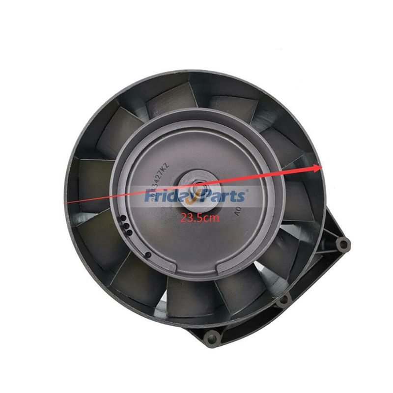 Conjunto de ventilador de refrigeración 2233420 para motor Deutz D914 L3 F3L914 D914 L4 F4L914 F3L913 F4L913 F3L912 F3L912GEN F3L912W 