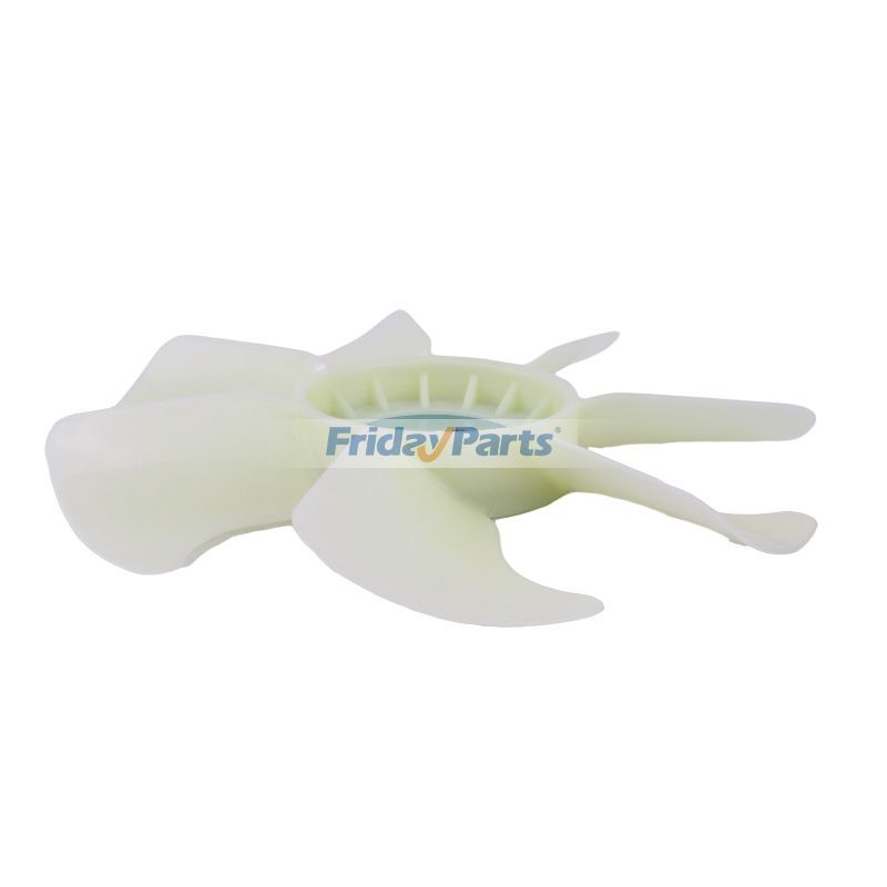 Ventilador de refrigeración YM121267-44741 para motor Komatsu 3D78AE-3B 3D82AE-5 3D82AE-6 3D84E-3 3D84N-2 S3D84E-3C Excavadora PC27MR-2 PC27MR-3