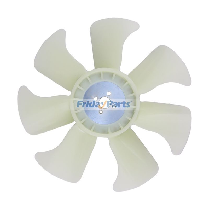 Ventilador de refrigeración YM121267-44741 para motor Komatsu 3D78AE-3B 3D82AE-5 3D82AE-6 3D84E-3 3D84N-2 S3D84E-3C Excavadora PC27MR-2 PC27MR-3 Para KOMATSU