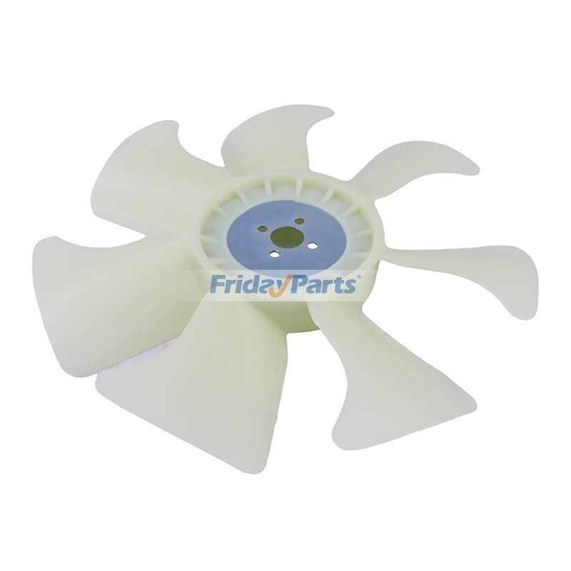 Ventilador de refrigeración YM121267-44741 para motor Komatsu 3D78AE-3B 3D82AE-5 3D82AE-6 3D84E-3 3D84N-2 S3D84E-3C Excavadora PC27MR-2 PC27MR-3