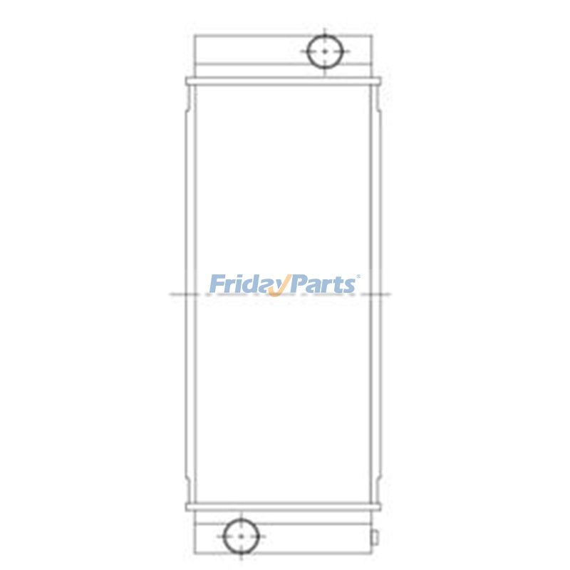 Water Cooling Radiator 14549879 for Volvo Excavator EC210B