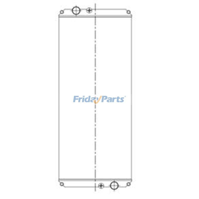 Cooling Water Radiator for Caterpillar CAT 773 Truck