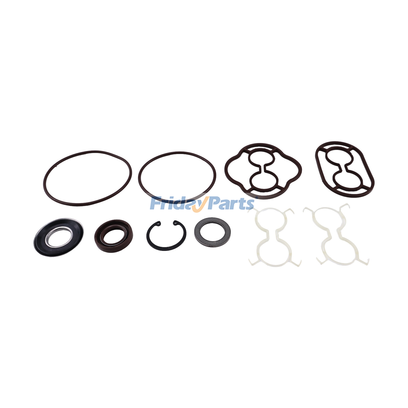 Cooling Fan Motor Seal Kit 7250289 for Bobcat Loader S450 S550 S570 S590 T450 S510 S530 T590 S650 S740 S750 S770 S850 T740 T770 T870 T595 A770 S630 T550 T630 T650 T750 S595