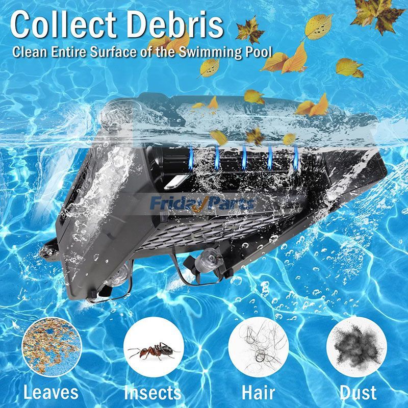 FridayParts Pool Cleaning Robot Vacuum