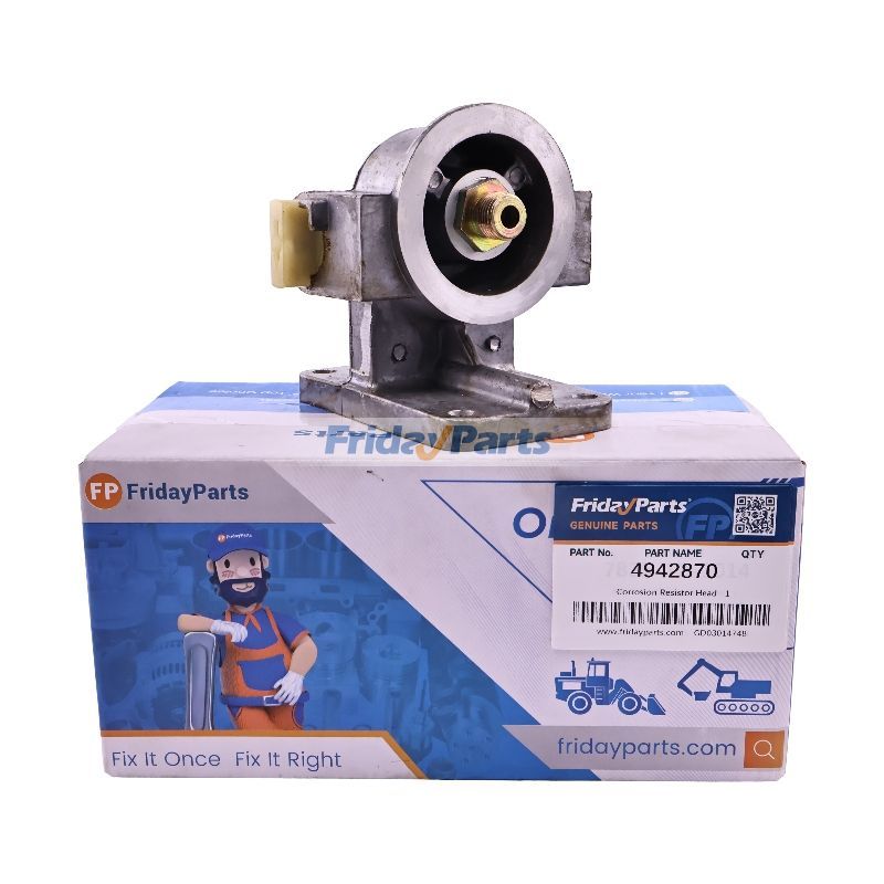 Corrosion Resistor Head 4942870 for Cummins Engine 6L 6C8.3 ISB ISC8.3 ISL QSC8.3 QSL9