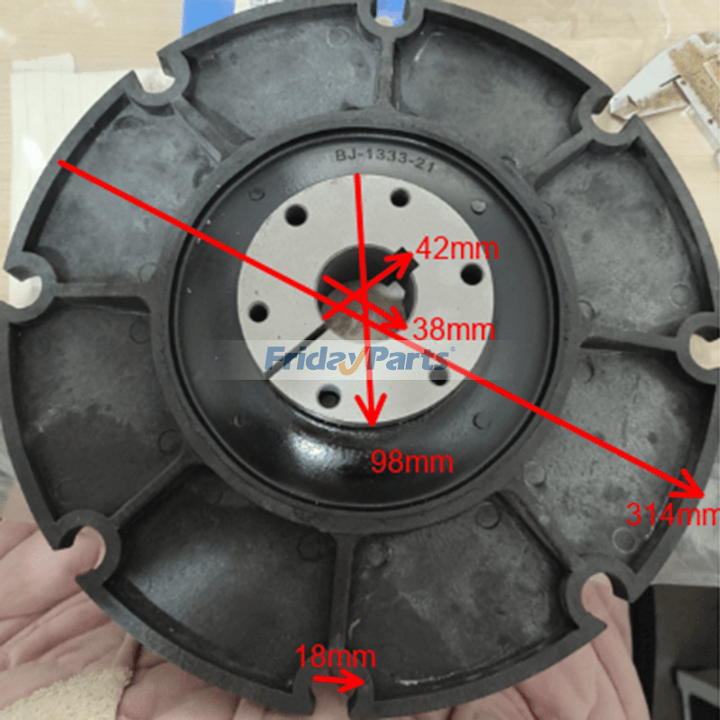 Coupleur Doosan Daewoo Bobcat Compresseur d'airpour Pelle