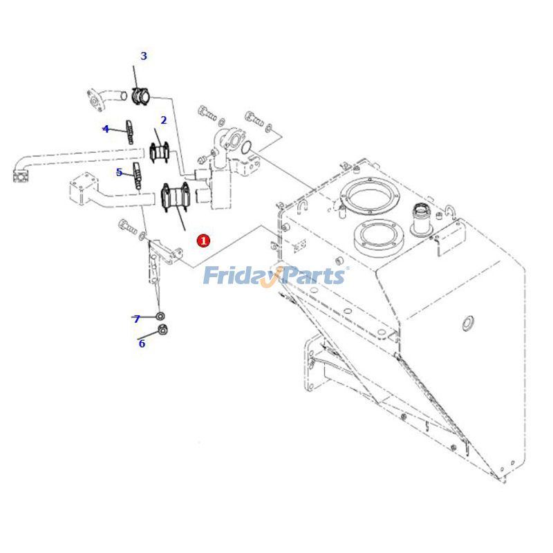 FridayParts Kupplung