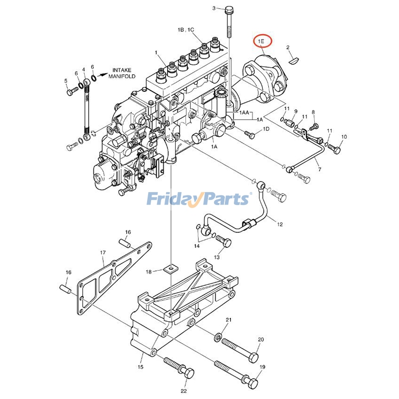 FridayParts Kupplung