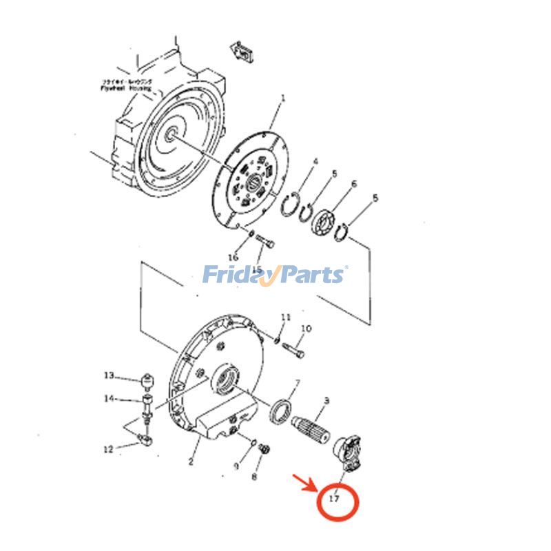 FridayParts Kupplung