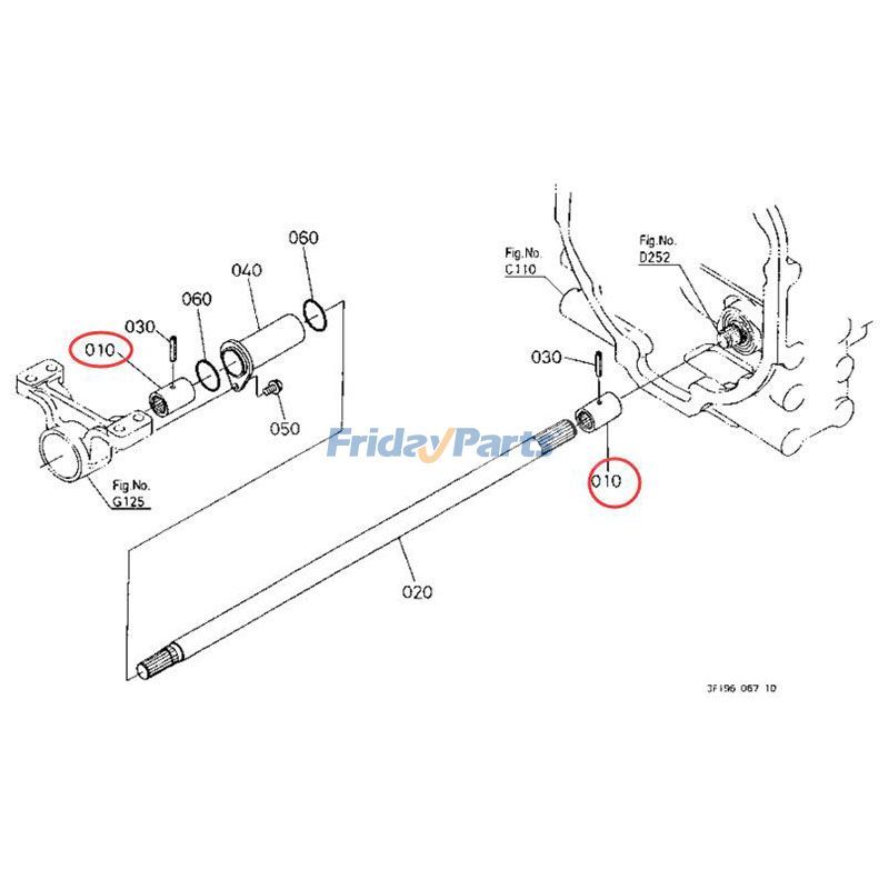  2 PCS Coupling M7030DT M8030DT M8560HD M8580DT M9000DT M9540DTC M95SDS M9960HDC For KUBOTA