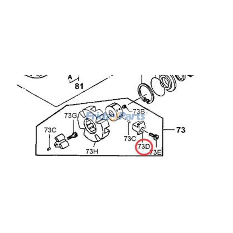 FridayParts Kupplung