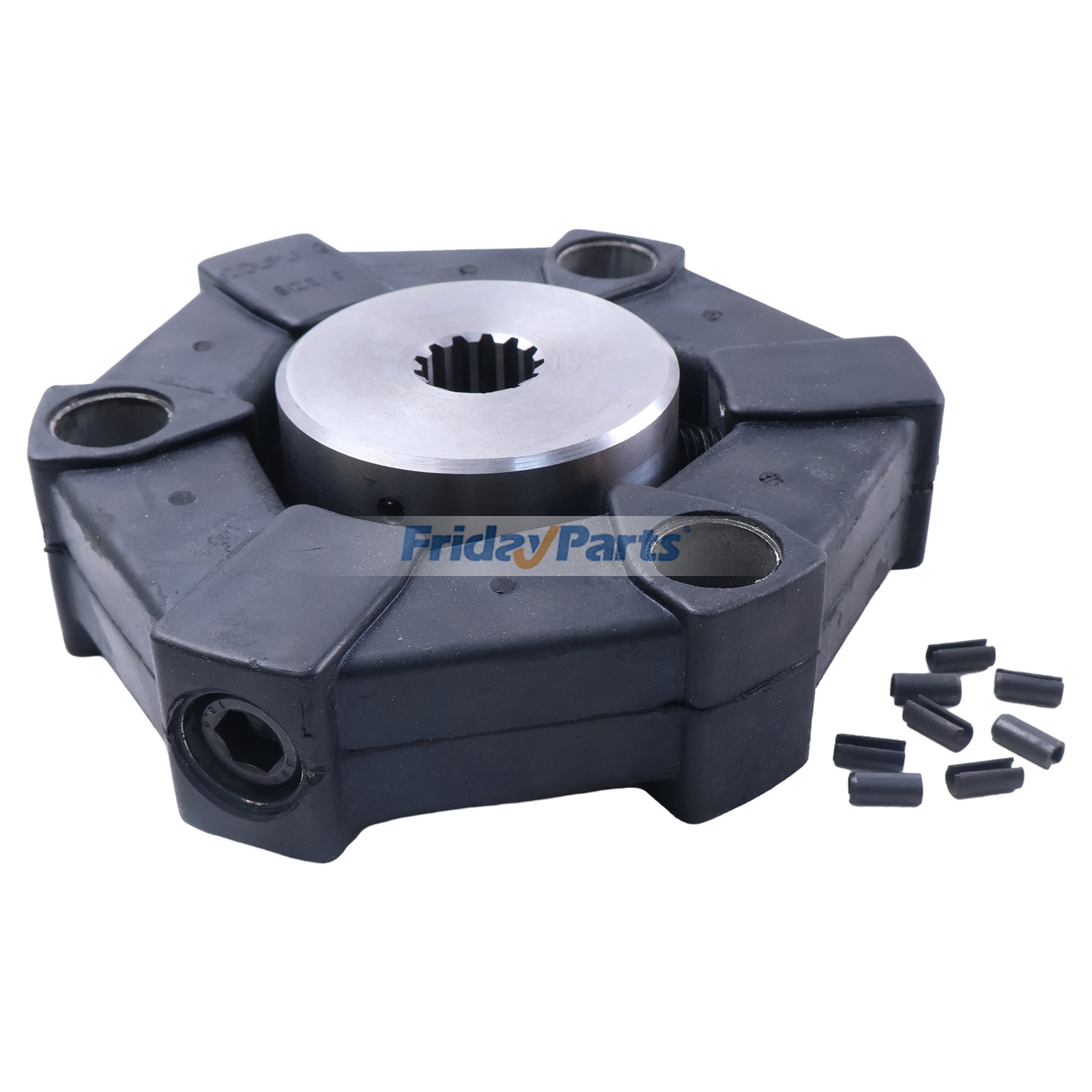Coupling Assembly With Hub for Excavator