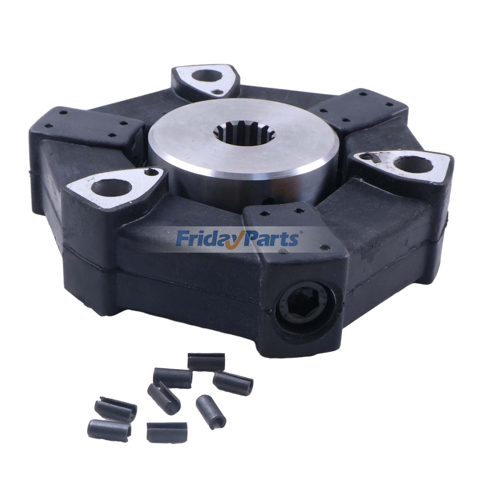 16AS 13 Teeth Coupling Assembly With Hub 4402125 4417517 4246158 for John Deere Excavator 50C ZTS