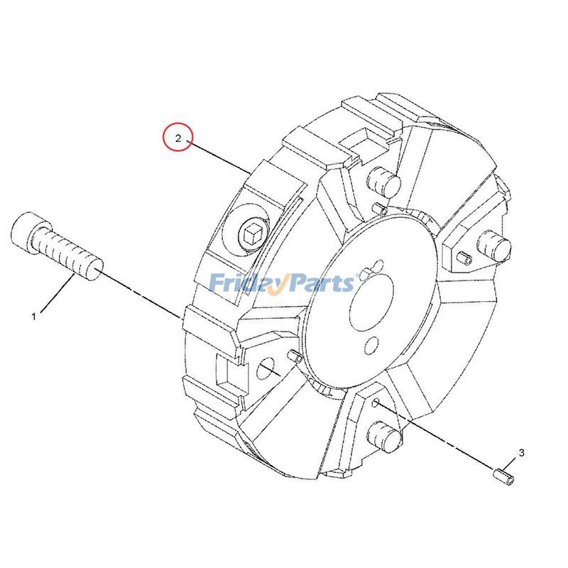 FridayParts Kupplungssatzsäule CAT