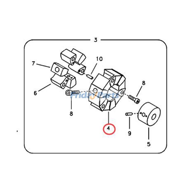 FridayParts Koppelelement