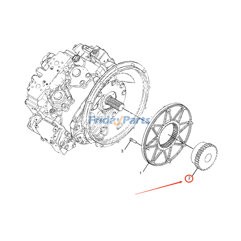 Coupling Hub for Engine,Excavator,Loader