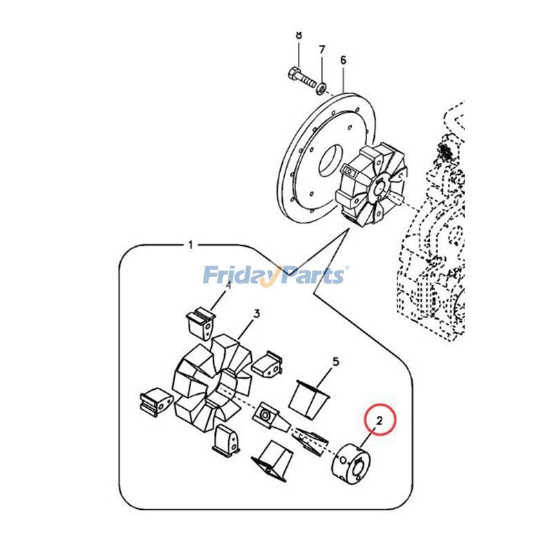 FridayParts Kupplung
