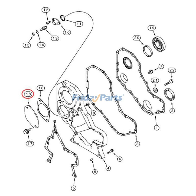 FridayParts Cover Plate 5120 5130 5230 5250 7150 7210 7250 8910 9210 9330 MX100 MX170