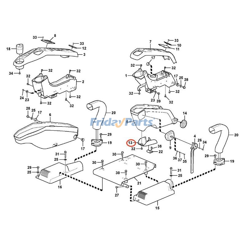 Cover for Excavator