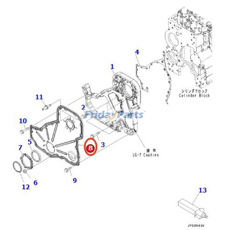 Cover for Engine,Excavator,Loader