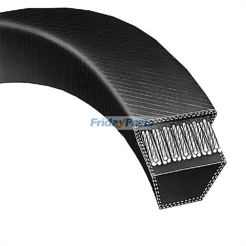 Correa trapezoidal reforzada con CR y aramida SB-104 para tractor Kubota