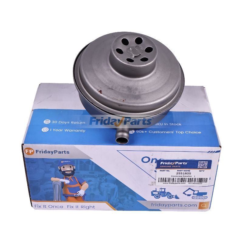 Crankcase Breather 255180S for Cummins G855 K38 N14 V28 V903 NTA855A NH855 NT855 Engine John Deere 6810 6910 CASE IH 9170 9180 Tractor