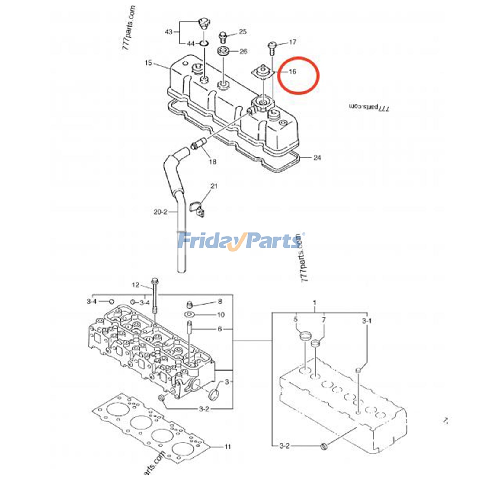 Kurbelgehäuseentlüftungsventil 897119-8870 für Doosan SOLAR 55-V JCB JS70 Baggerfür Für DOOSAN,Für HYUNDAI,Für JCB
