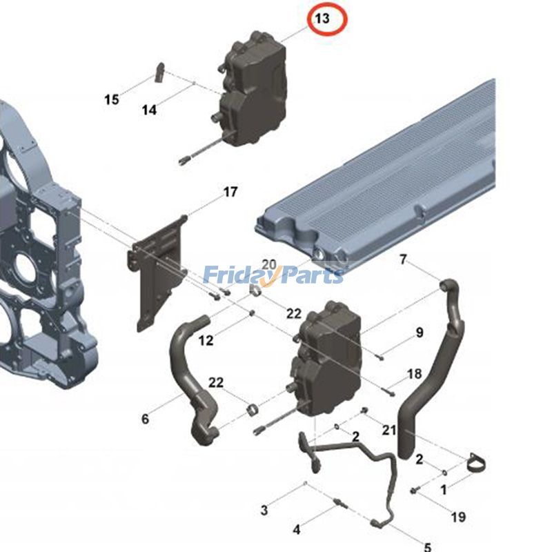 FridayPartsのクランクケースブリーザーエレメント