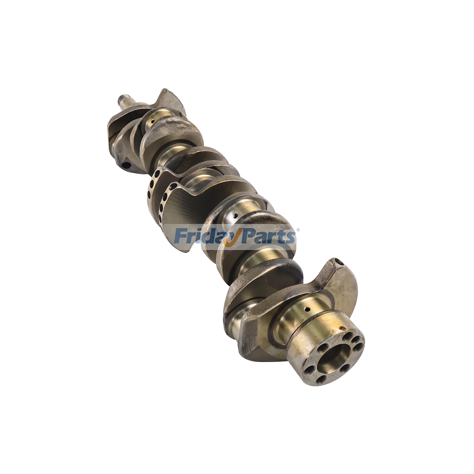 Vilebrequin 1123104700 pour moteur Isuzu 6BG1 6BG1T camion John Deere CASE Hitachi excavatrice en acier forgé